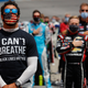 NASCAR driver Bubba Wallace has been outspoken on how his sports can be more inclusive. Image: Getty